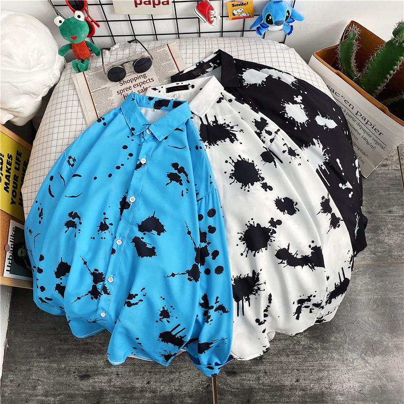 Áo Khoác Nam Tay Dài In Hình Thời Trang Hàn Quốc Cỡ M-3Xl