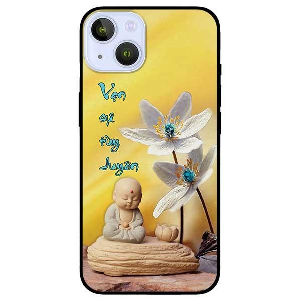 Ốp lưng dành cho Iphone 13 Mini - Iphone 13 - Iphone 13 Pro - Iphone 13 Pro Max - Vạn Duyên Hoa Trắng