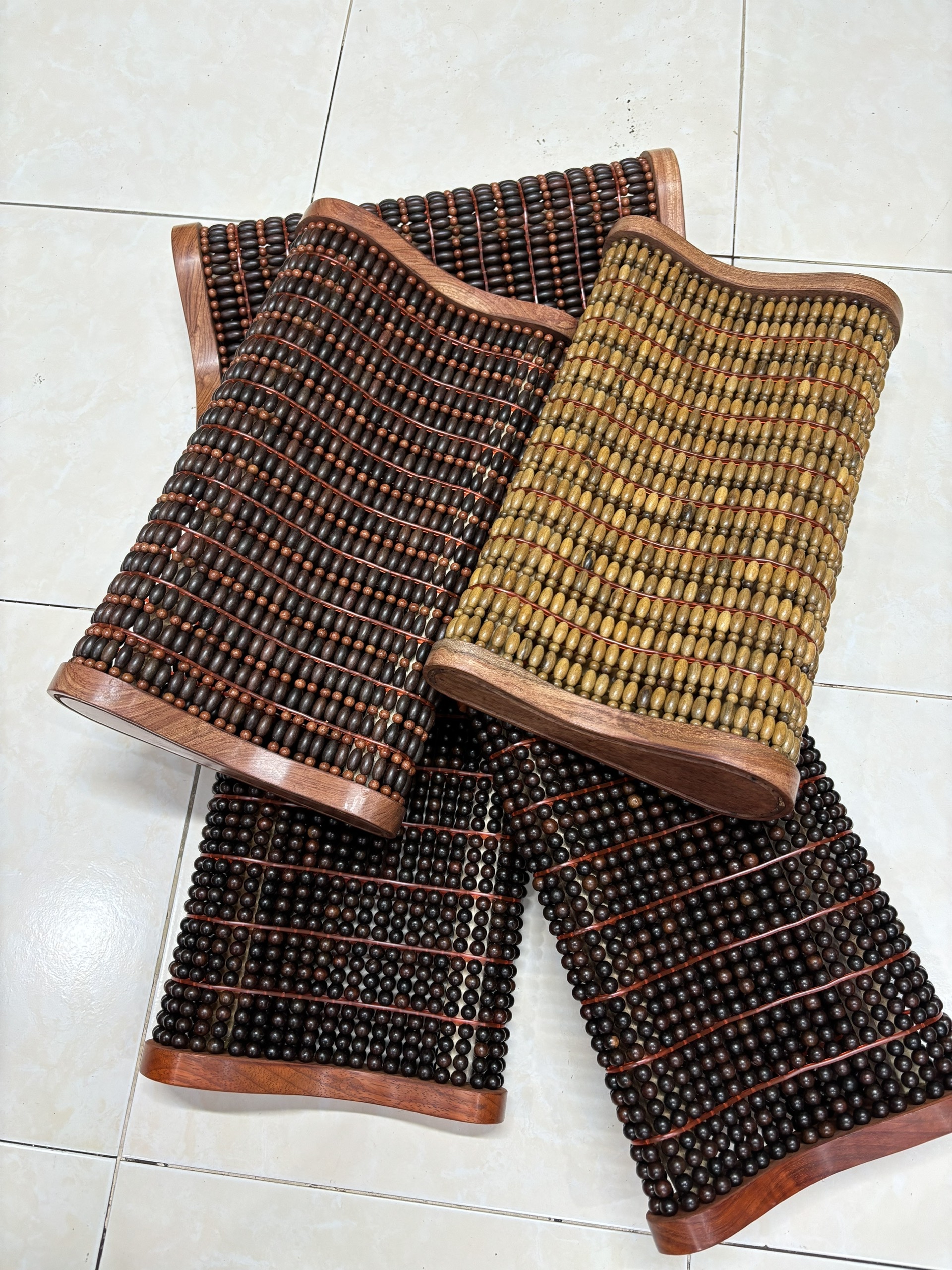 Gối Hạt Gỗ Bách Xanh , Gối Công Thái Học - Kích Thước 36cmx24cmx8/4cm Hỗ Trợ Ngủ Sâu Cải Thiện Lưu Thông Máu Giảm Đau Cổ Vai Gáy