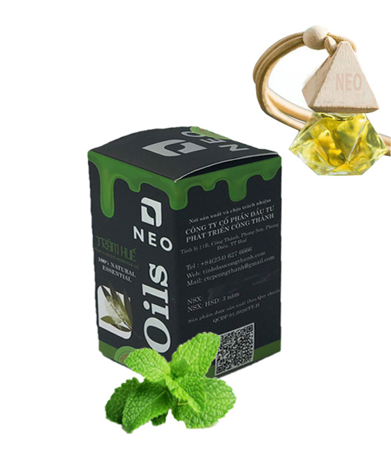 Tinh Dầu Treo Xe Bạc Hà NEO – Tinh dầu thơm xông phòng, đuổi muỗi, khử mùi hiệu quả, nguyên chất từ thiên nhiên 8ml