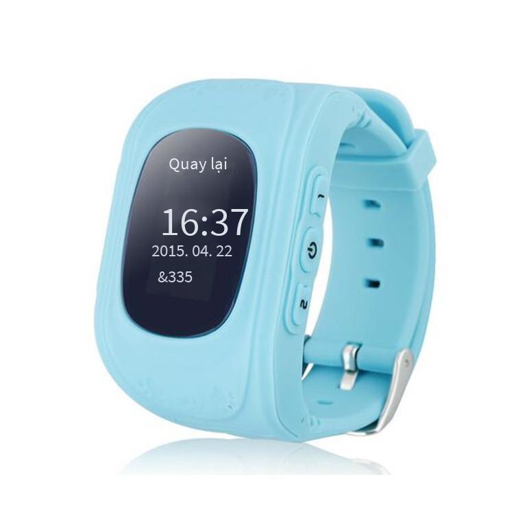 Phong cách mới nhất cung cấp Q50 Nga Tiếng Anh phiên bản hải ngoại Q90 cảm ứng GPS cho trẻ em Đồng hồ định vị đồng hồ điện thoại