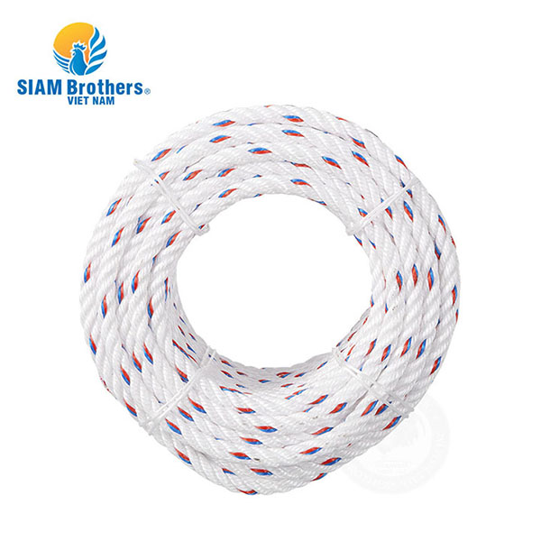 Dây buộc tàu PP siêu bền Siam Brothers - 4 tao/8mm - 25m