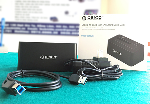 Hộp Ỗ Cứng Dock Orico 6619US3 - Hàng nhập khẩu