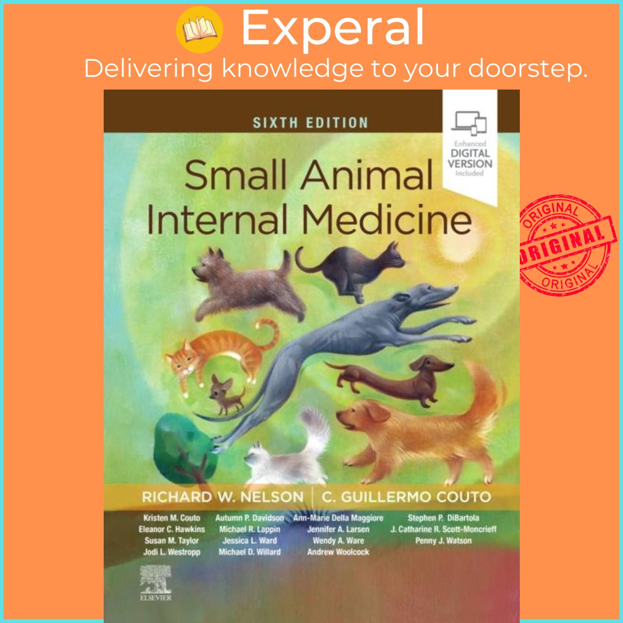 Hình ảnh Sách - Small Animal Internal Medicine by Richard W., DVM Nelson (UK edition, hardcover)