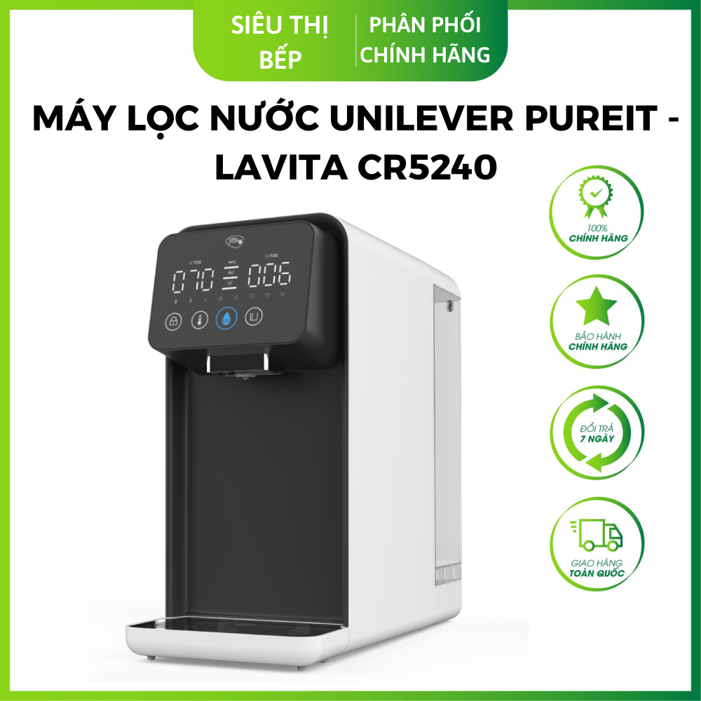 Máy lọc nước Unilever Pureit Lavita CR5240 Ro thông minh ( Hàng chính hãng)