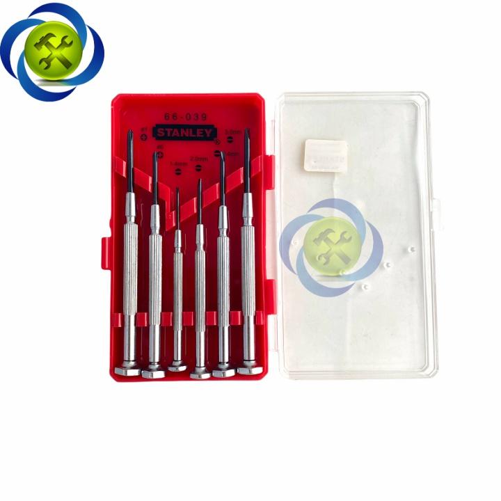 Bộ vít điện tử Stanley STHT66039-8 cán sắt 6 cây