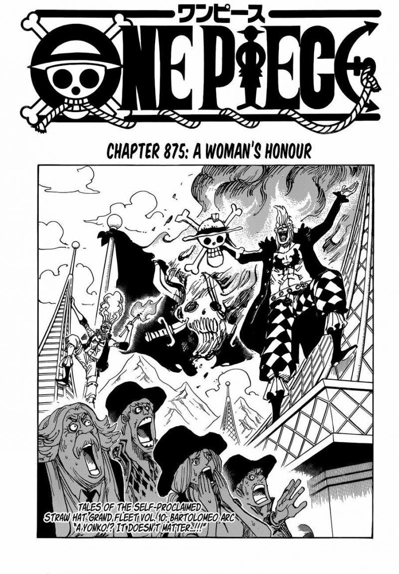 đảo hải tặc - one piece chapter 875 1