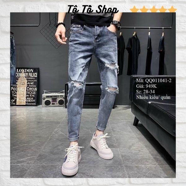 Quần Bò Nam Mẫu Mới Chất Liệu Denim Cao Cấp Thời Trang Chuẩn Hàng Shop Tô Tồ Shop - QJN75