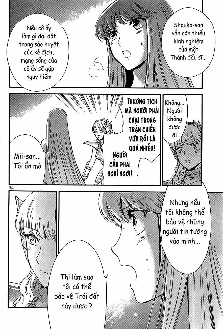 áo giáp vàng: nữ thánh đấu sĩ chapter 9 32