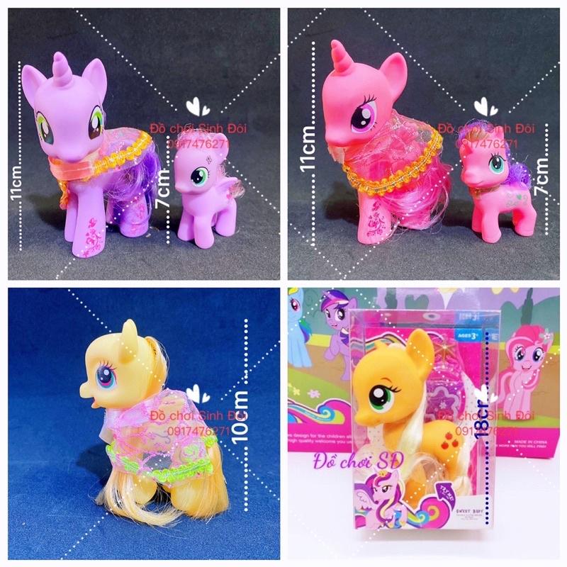 mô hình ngựa pony - combo 6 con