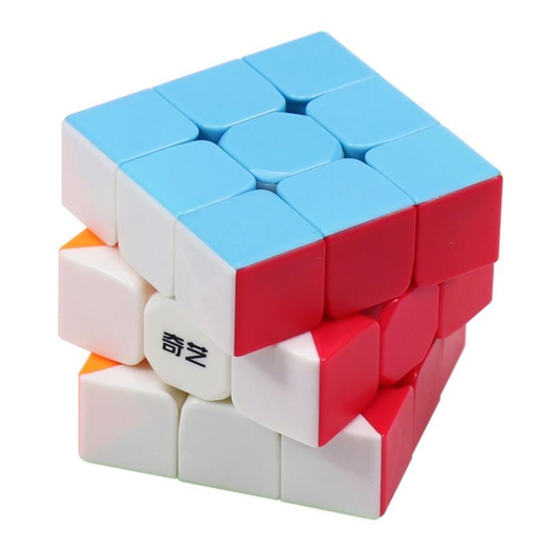 Rubik 3x3 Giúp Thông Minh Hơn - Xoay Mượt , Lõi Cứng Cáp, Bền  - Rubic 3 Tầng vỉ có kèm rubik trái tim