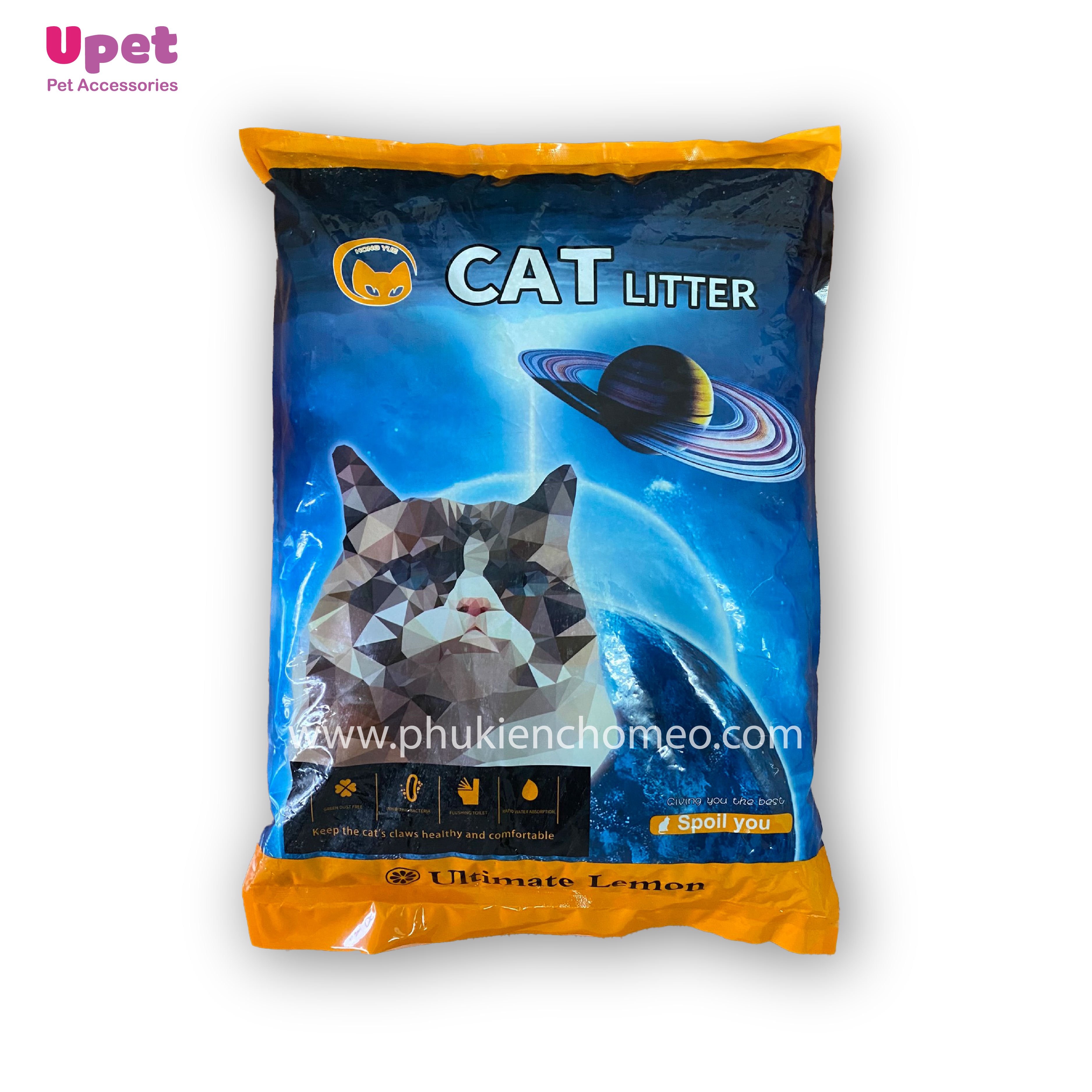 [ĐỘC QUYỀN] Cát đất sét/ Sỉ vệ sinh cho mèo CAT LITTER 10L (7kg) vón cục nhanh và khử mùi hiệu quả
