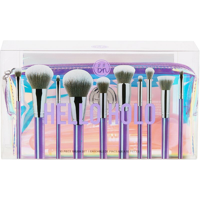 Bộ cọ trang điểm BH COSETICS hello holo 10 piece brush set