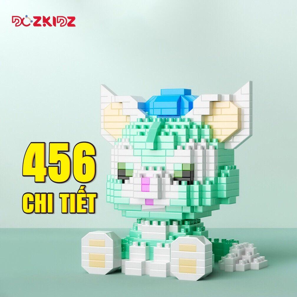 Đồ chơi lắp ráp - Xếp hình con vật 310-498 chi tiết oại nhỏ dày 3mm - DOZKIDZ