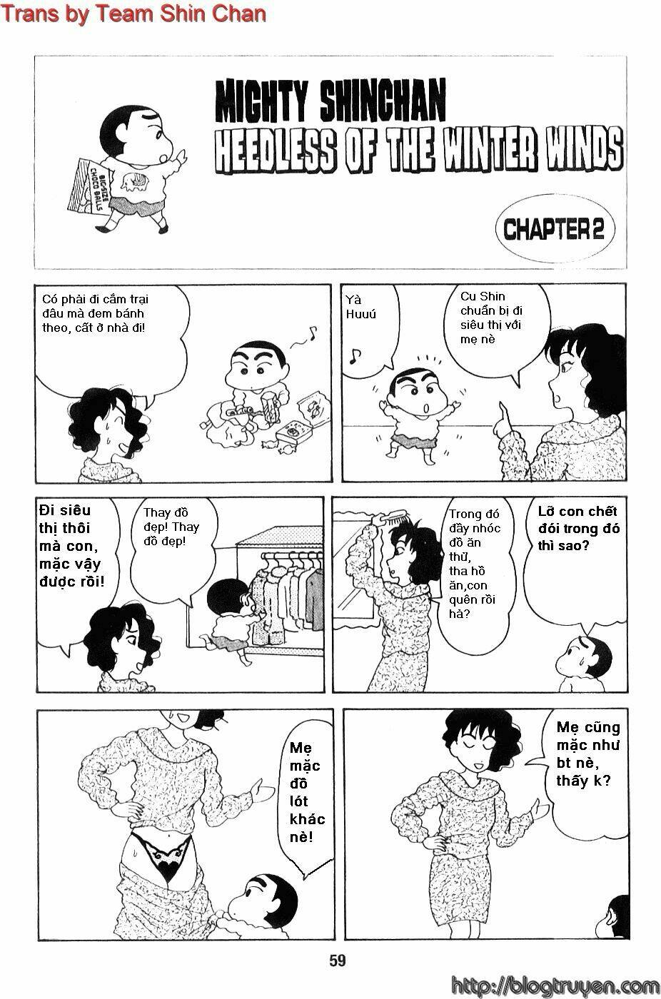 crayon shin-chan cậu bé bút chì chapter 2 60