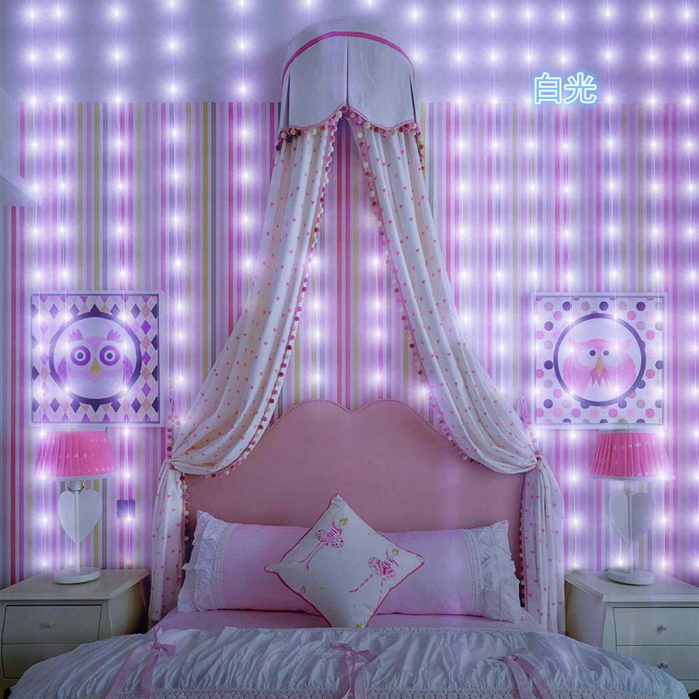 Rèm Tiệc Cưới 200LED Fairy Light USB String Light
