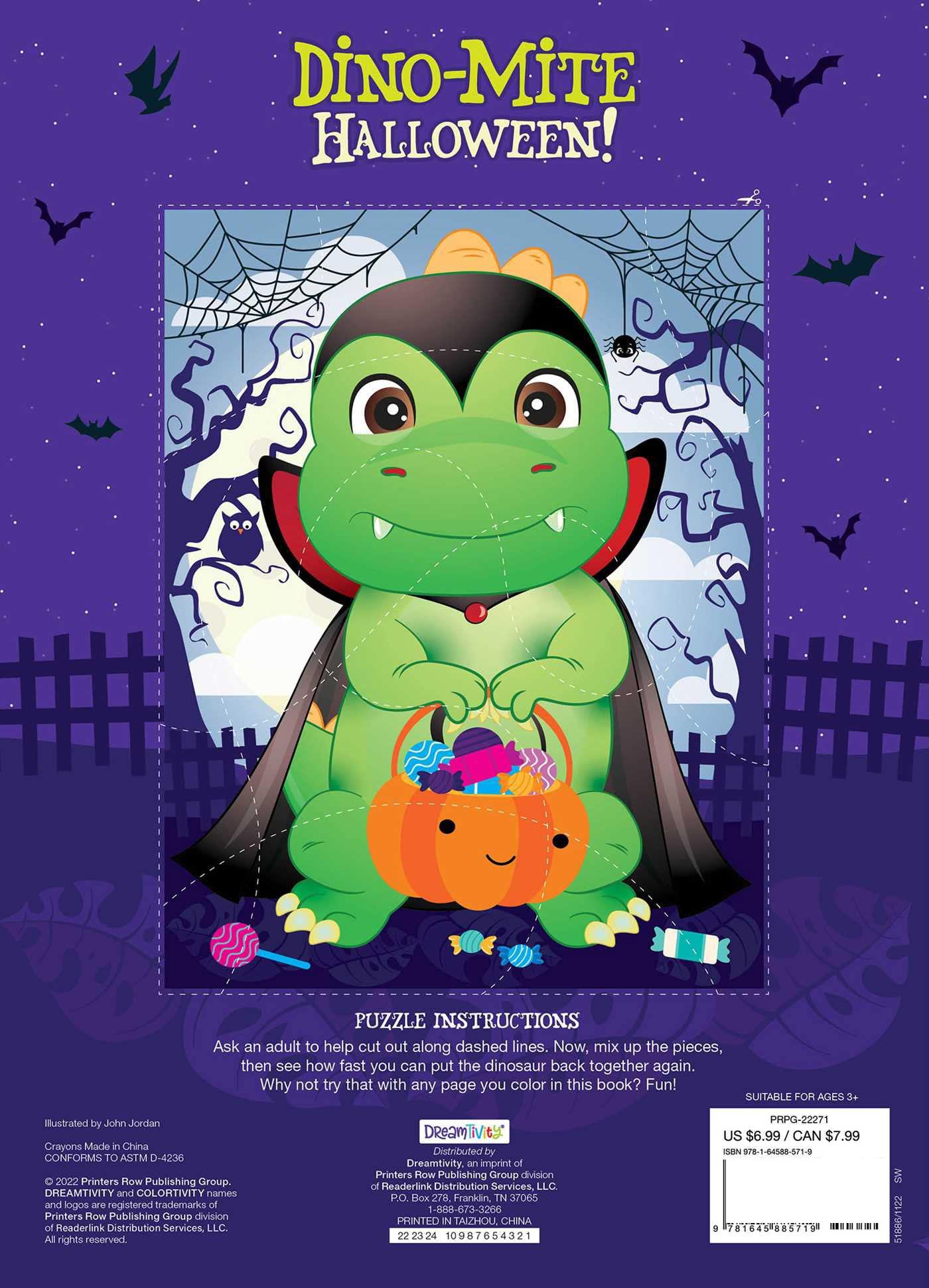 Sách ngoại văn: Dino-Mite Halloween