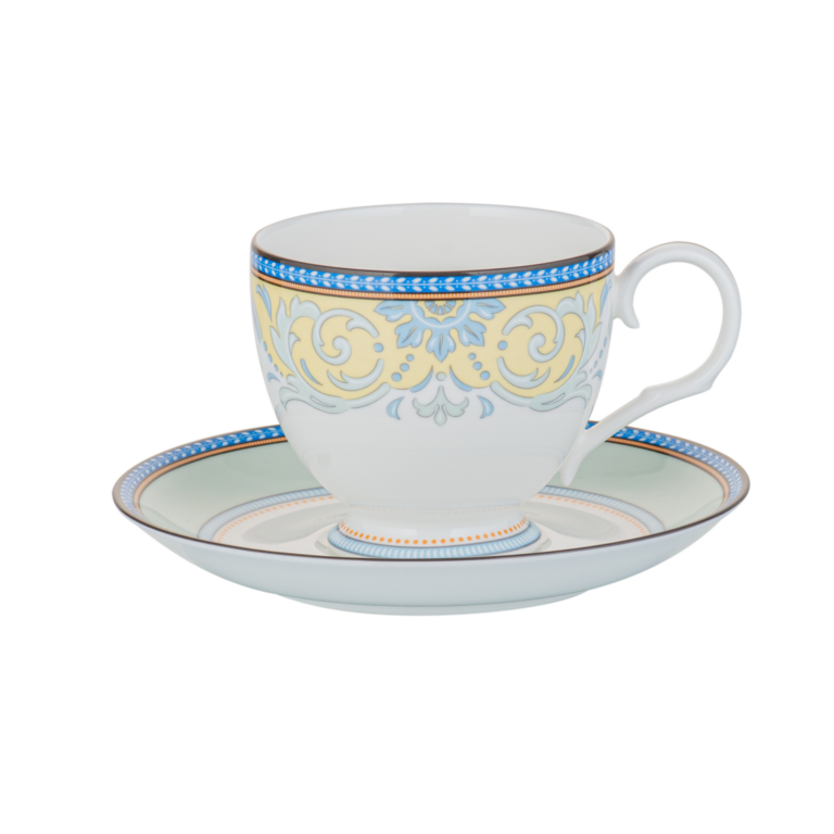 Bộ trà sứ xương NORITAKE MENORCA PALACE 4964 - Hàng chính hãng