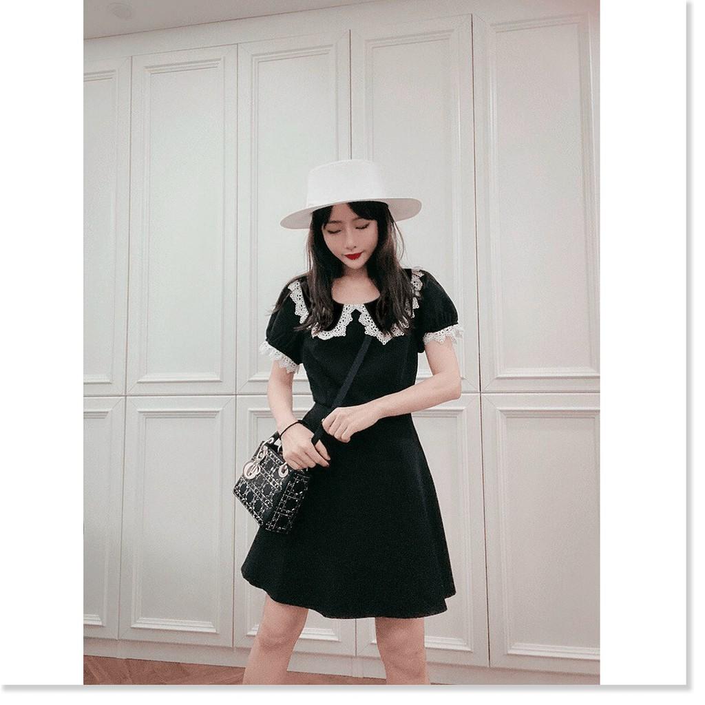 ĐẦM UMI PHỐI REN HỌA TIẾT ĐƠN GIẢN