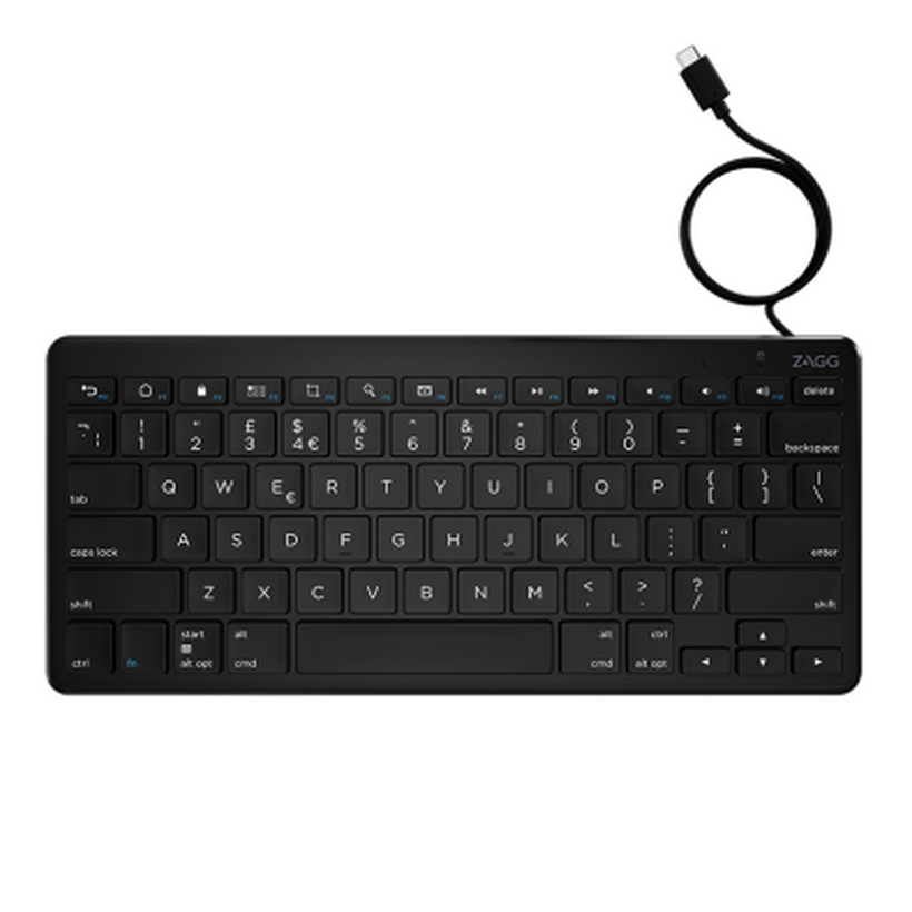 Bàn Phím ZAGG Universal Keyboard USB-C Wired - hàng chính hãng