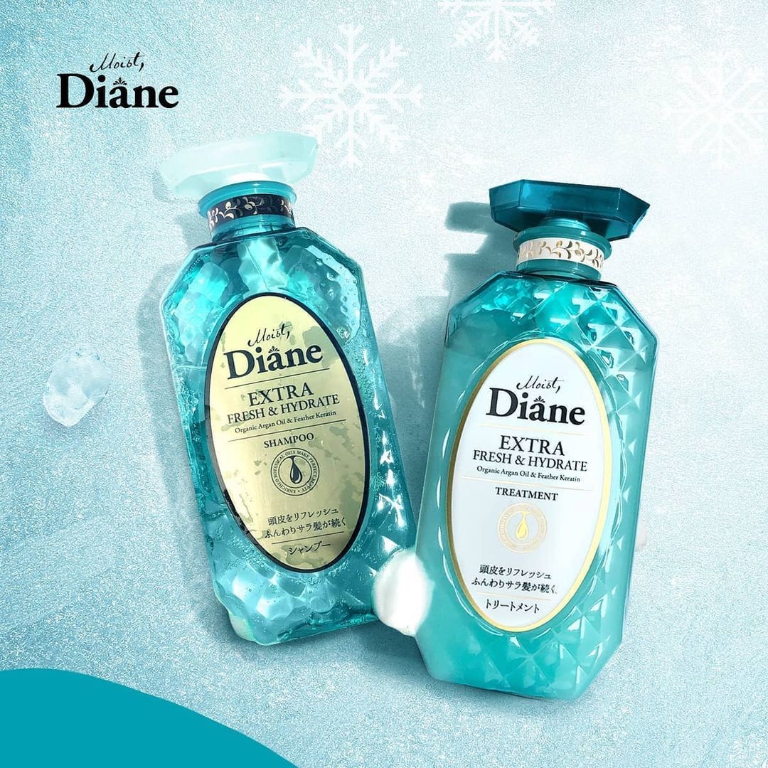 Dầu xả kiểm soát dầu Moist Diane Extra Fresh & Hydrate (450ml)