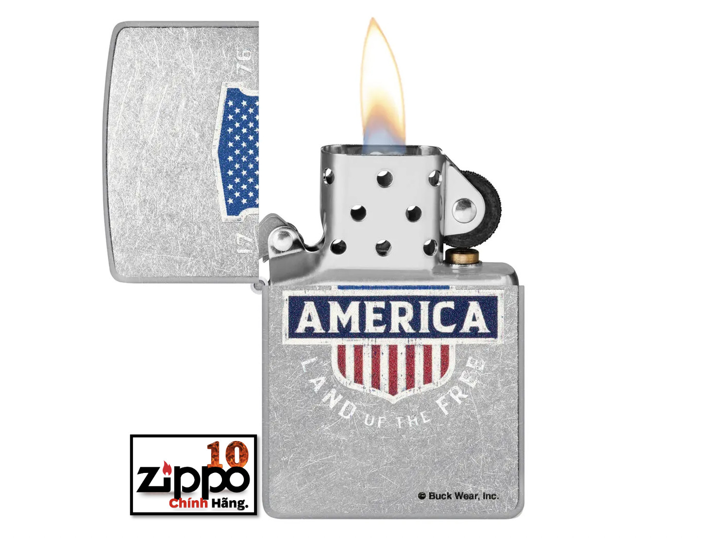 Bật lửa Zippo 48938 Buck Wear - Chính hãng 100%