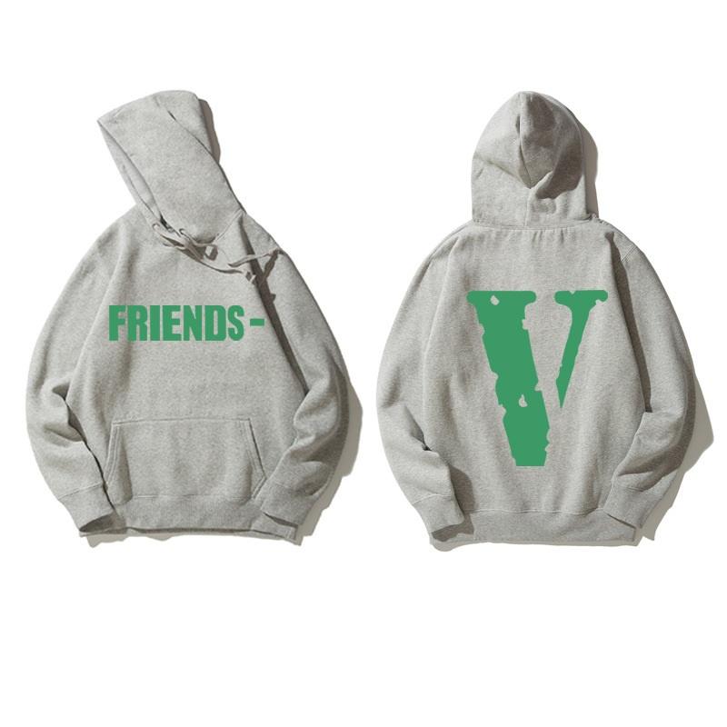 Áo hoodie giống Vương Nhất Bác áo nỉ có mũ in chữ F RIENDS