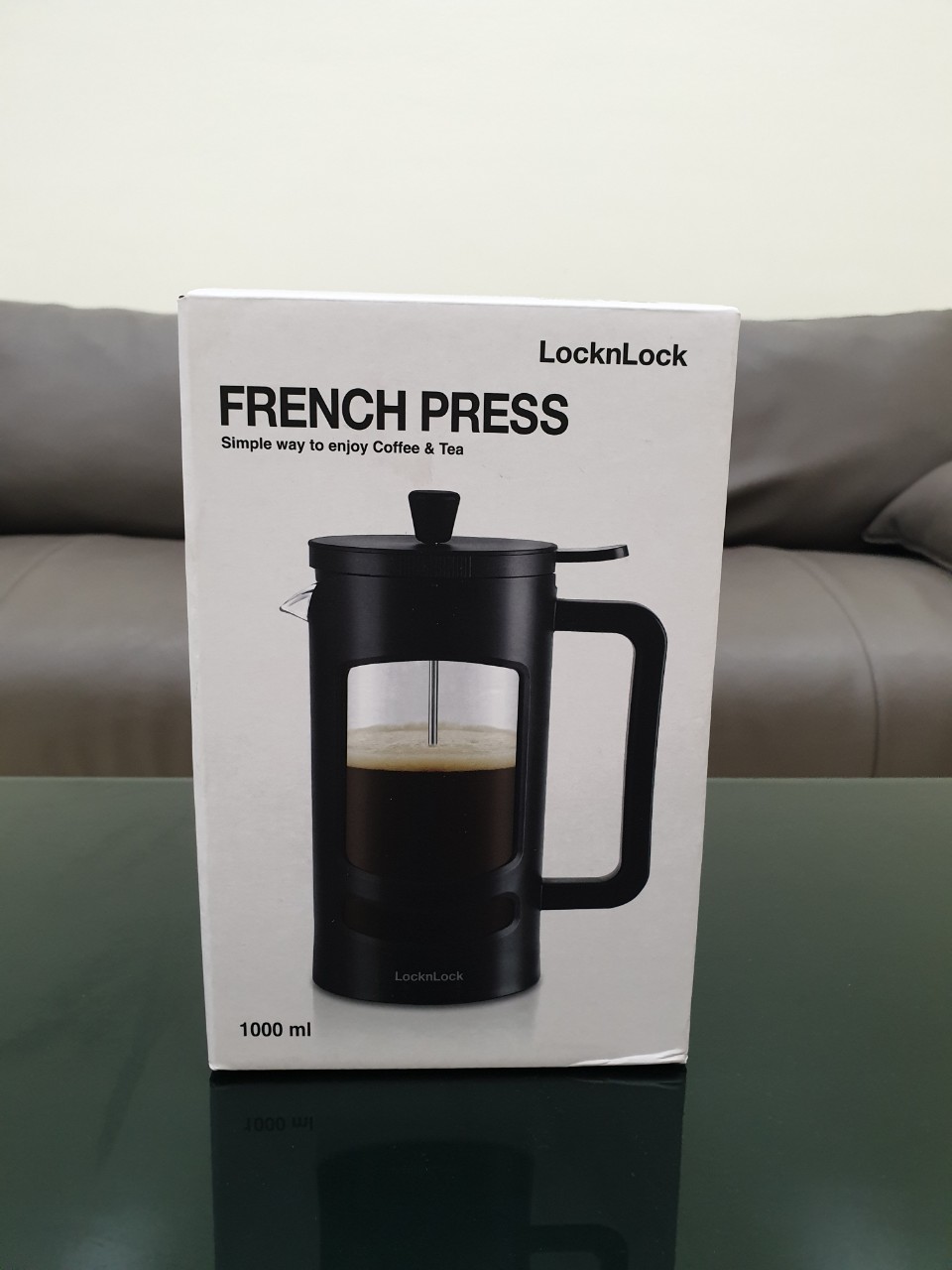 Bình Pha Cà Phê (Cafe) Cao Cấp Dung Tích 1000ml LLG020 (hàng chính hãng)