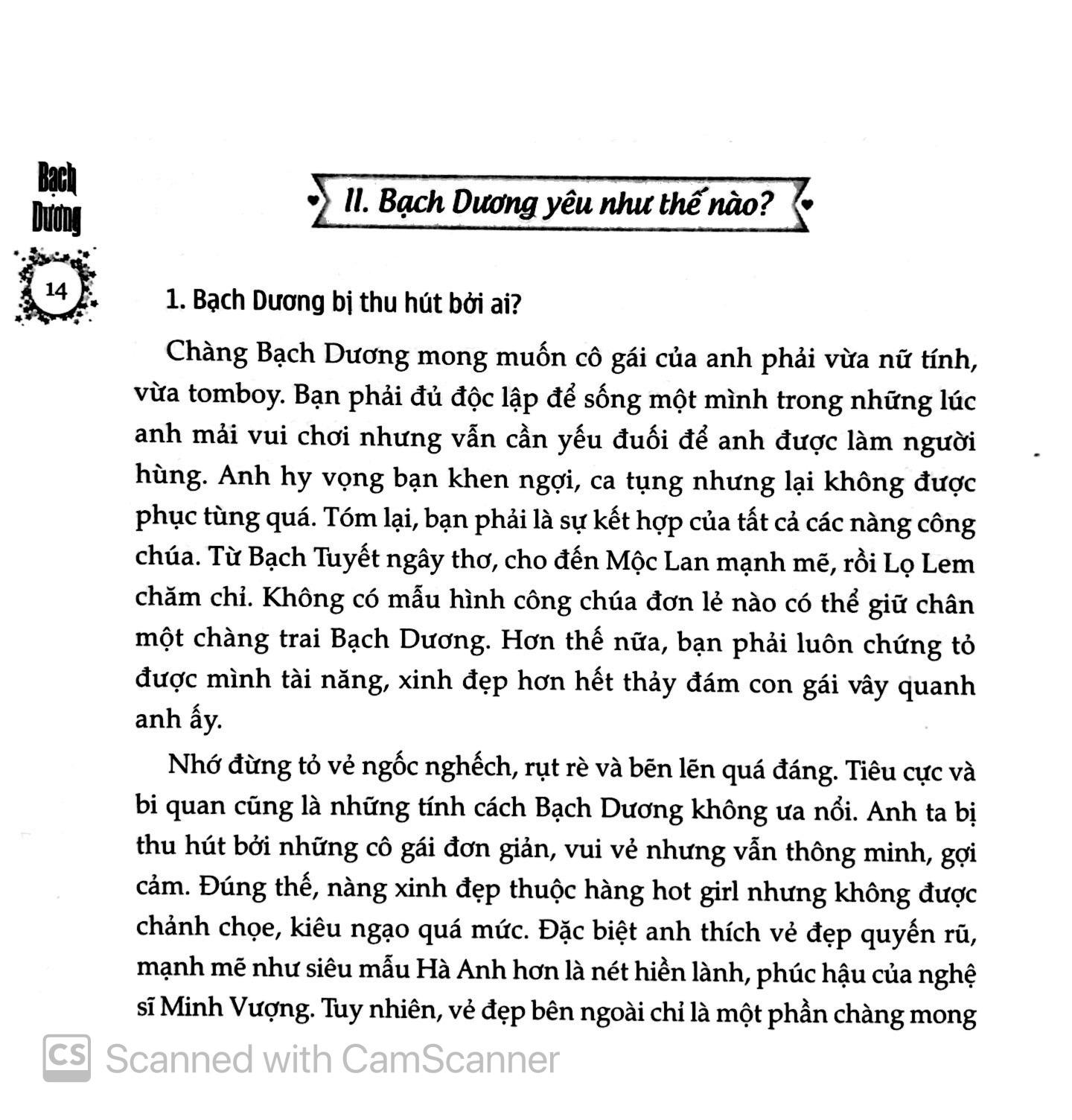 Bí Mật Đàn Ông 12 Cung