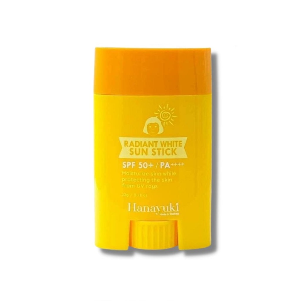 Sáp Chống Nắng Hanayuki 22g Radiant White Sun Stick ( HÀNG CHÍNH HÃNG )