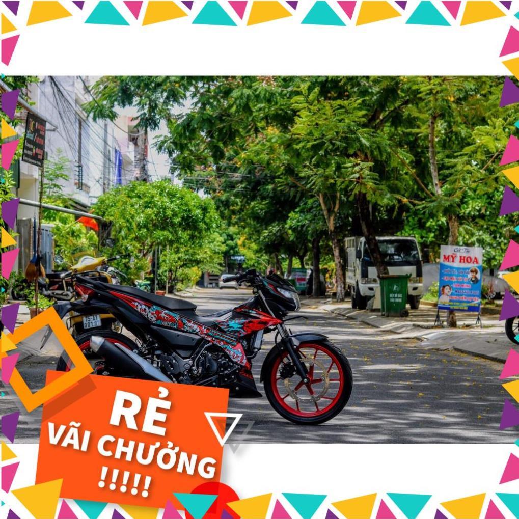 Tem Rời Raider FI Mẫu Cá Chép Đỏ