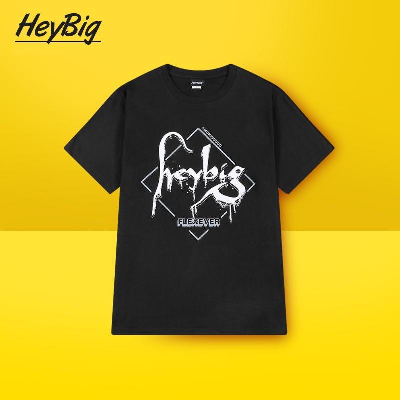 Áo phông Nelly Heybig In Họa Tiết Chữ Viết Nguệch Ngoạc Thương Hiệu Đơn Giản Áo Thun Ngắn Tay