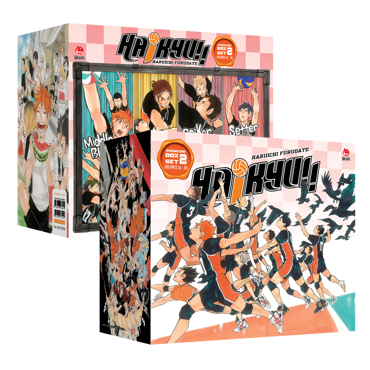 Premium Boxset Haikyu!! 2 - Tập: 16 - 30  - Tặng Kèm 2 Set Bookmark PVC + 1 Hộp Đựng Bìa Áo Box #1