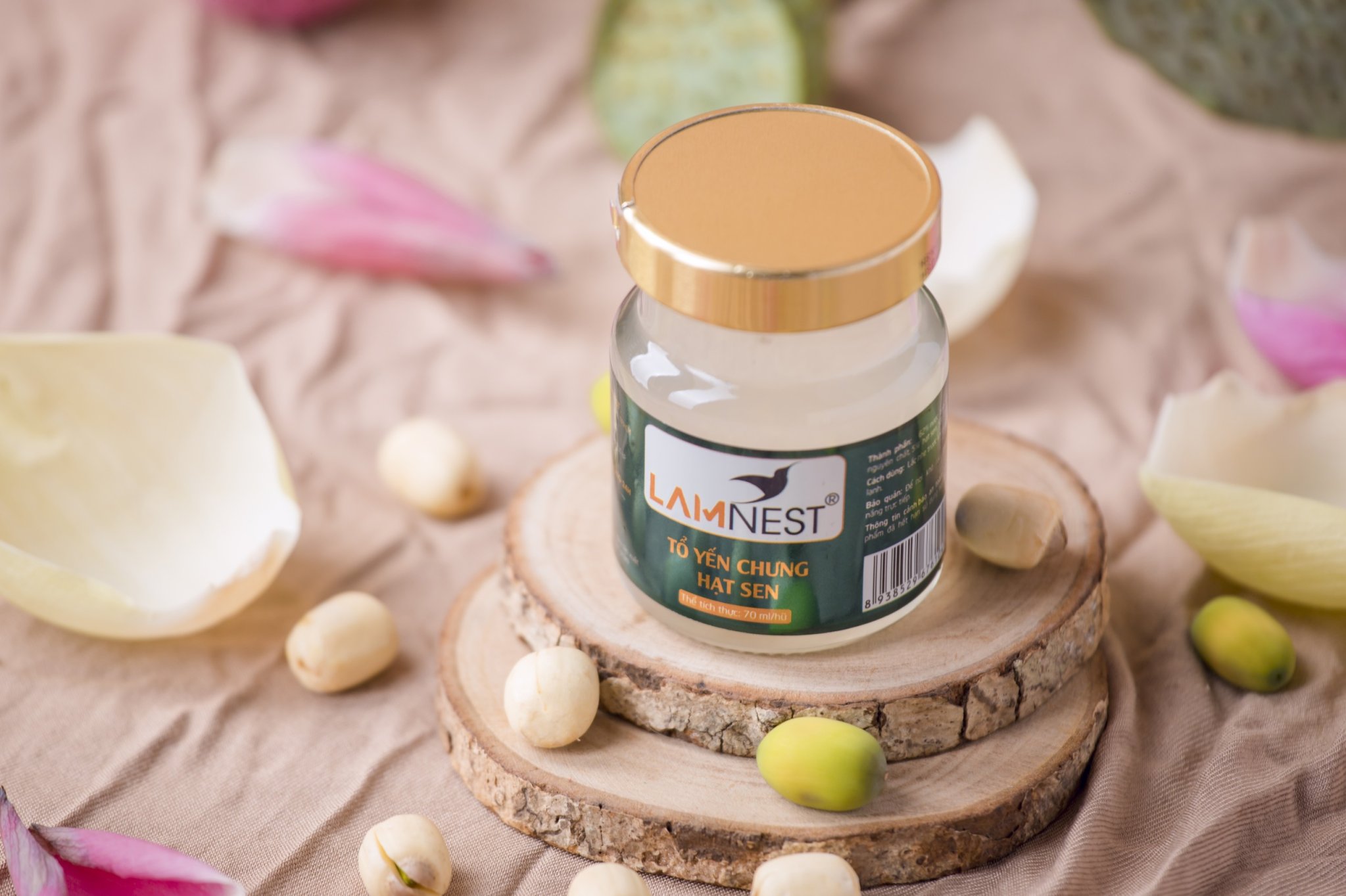 TỔ YẾN CHƯNG HẠT SEN - YẾN SÀO LAMNEST