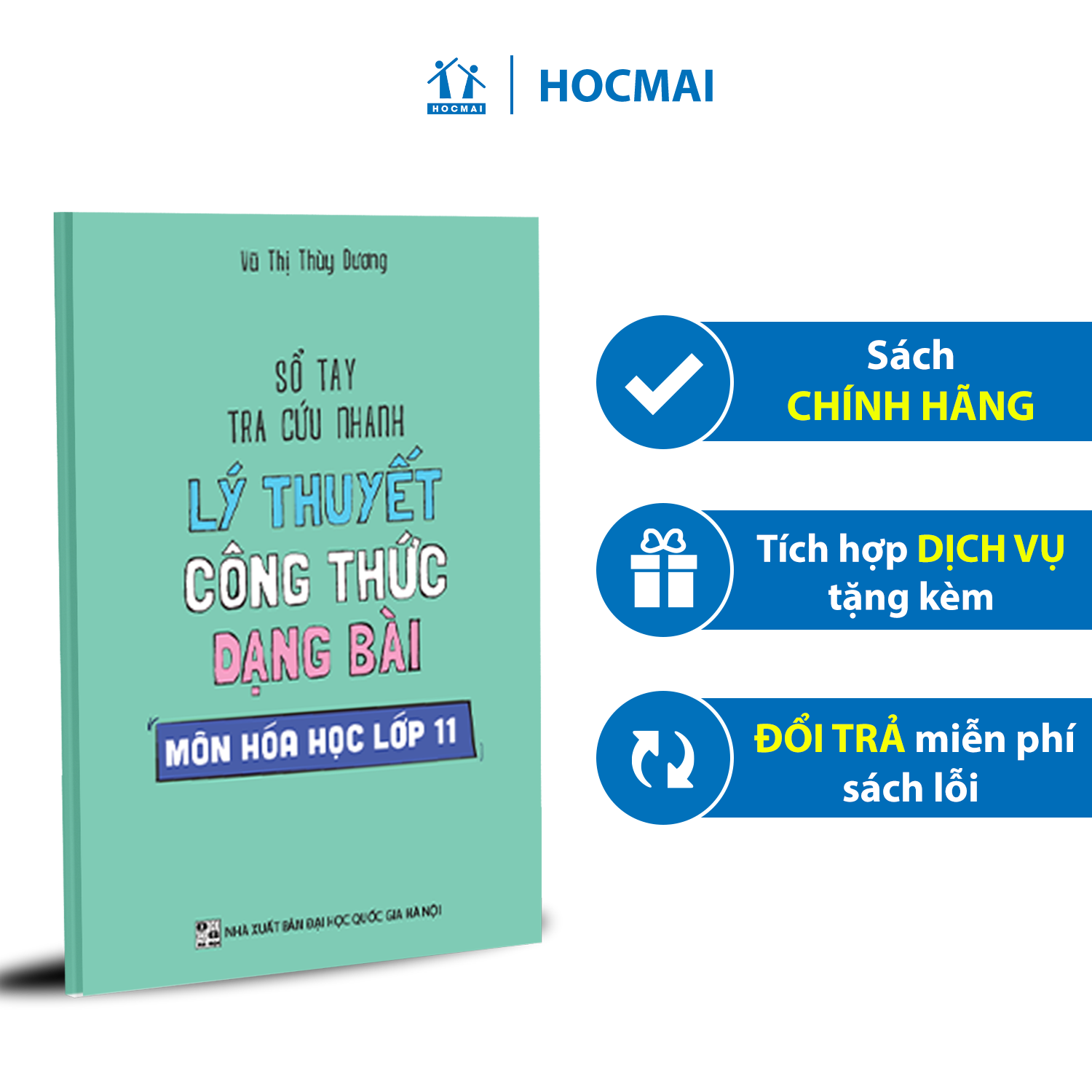 Sổ tay tra cứu nhanh lý thuyết công thức dạng bài môn Hóa học lớp 11