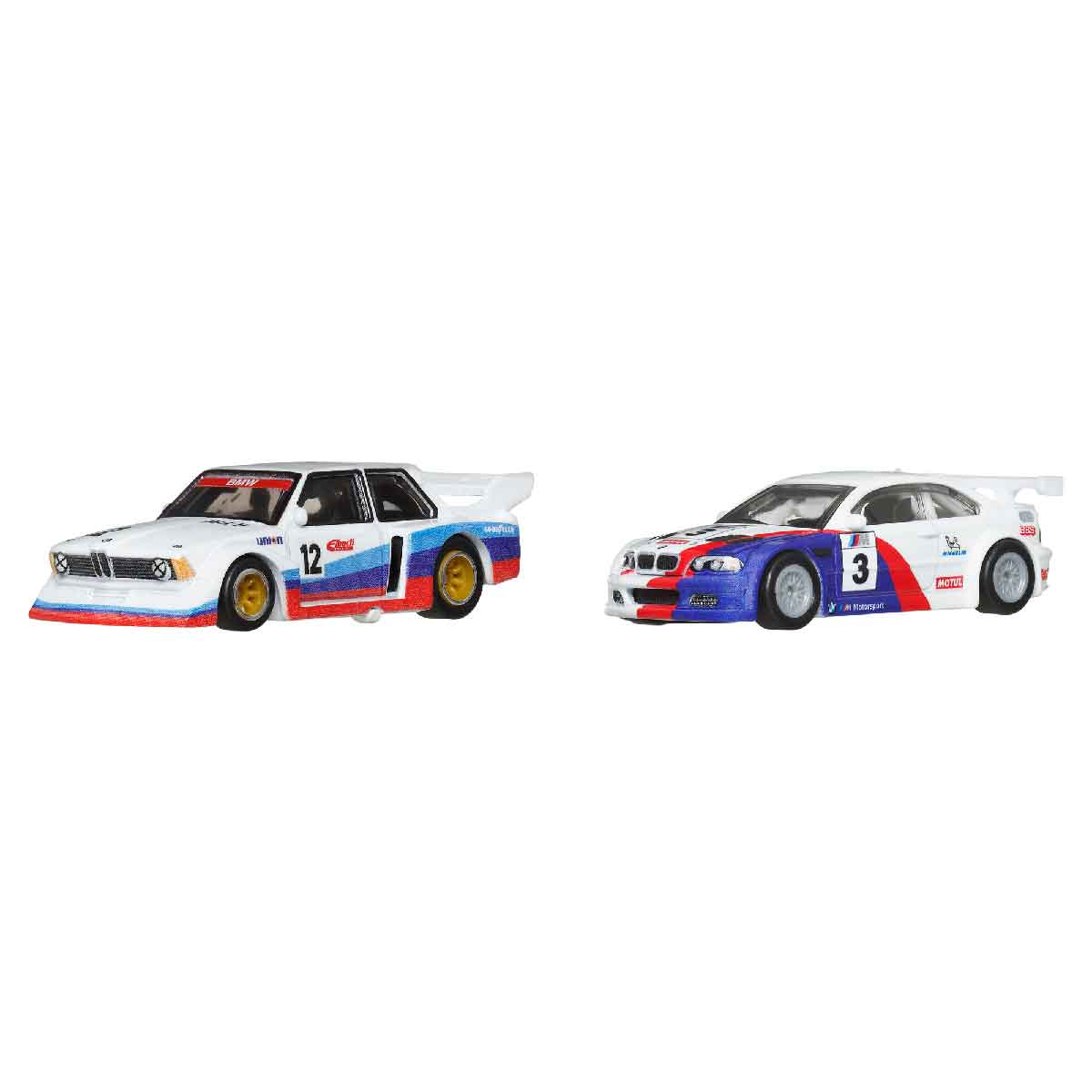 Đồ Chơi Bộ Đôi Siêu Xe Premiums BMW E46 GTR HOT WHEELS JBK99/HBL96