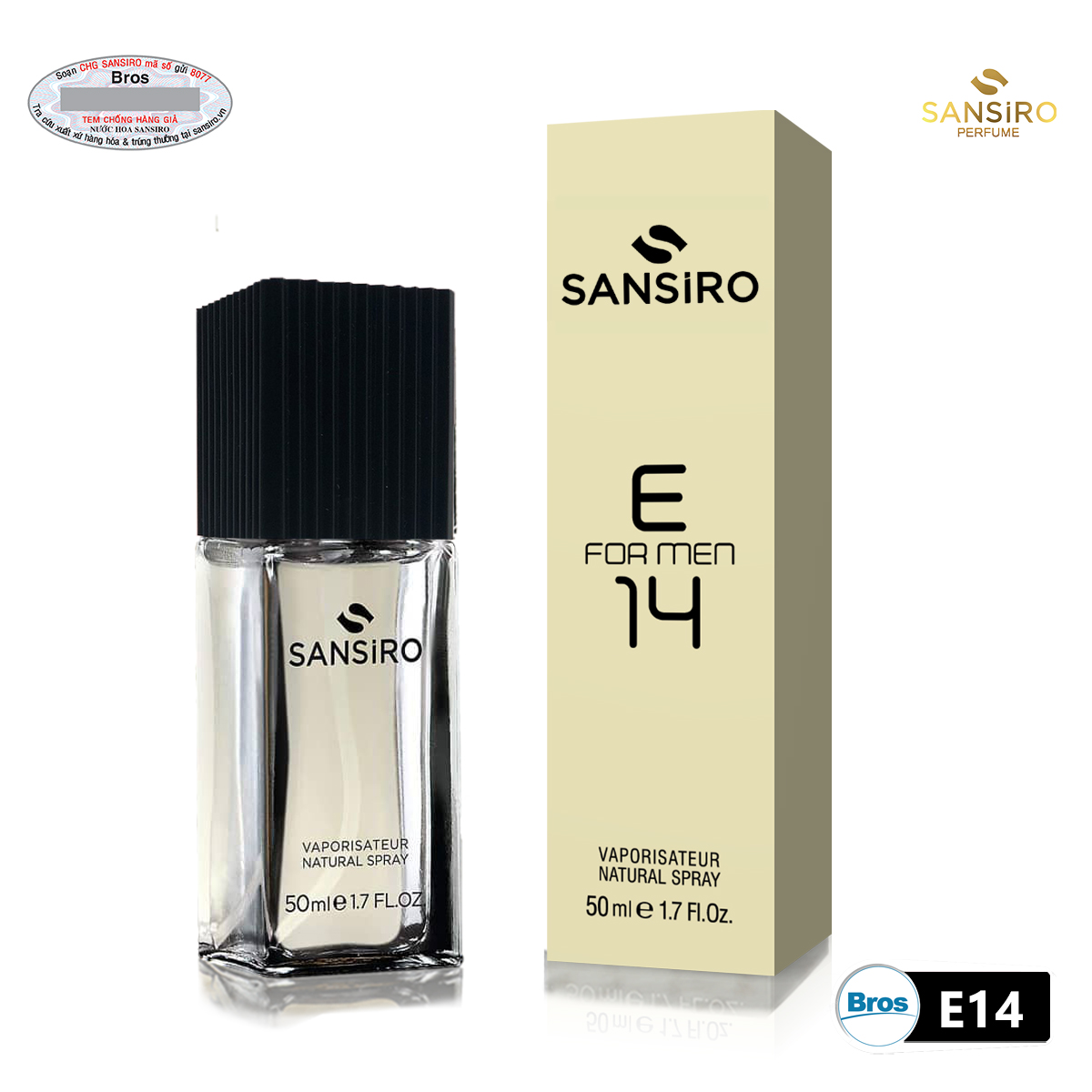 E14 - Nước hoa Sansiro 50ml cho nam