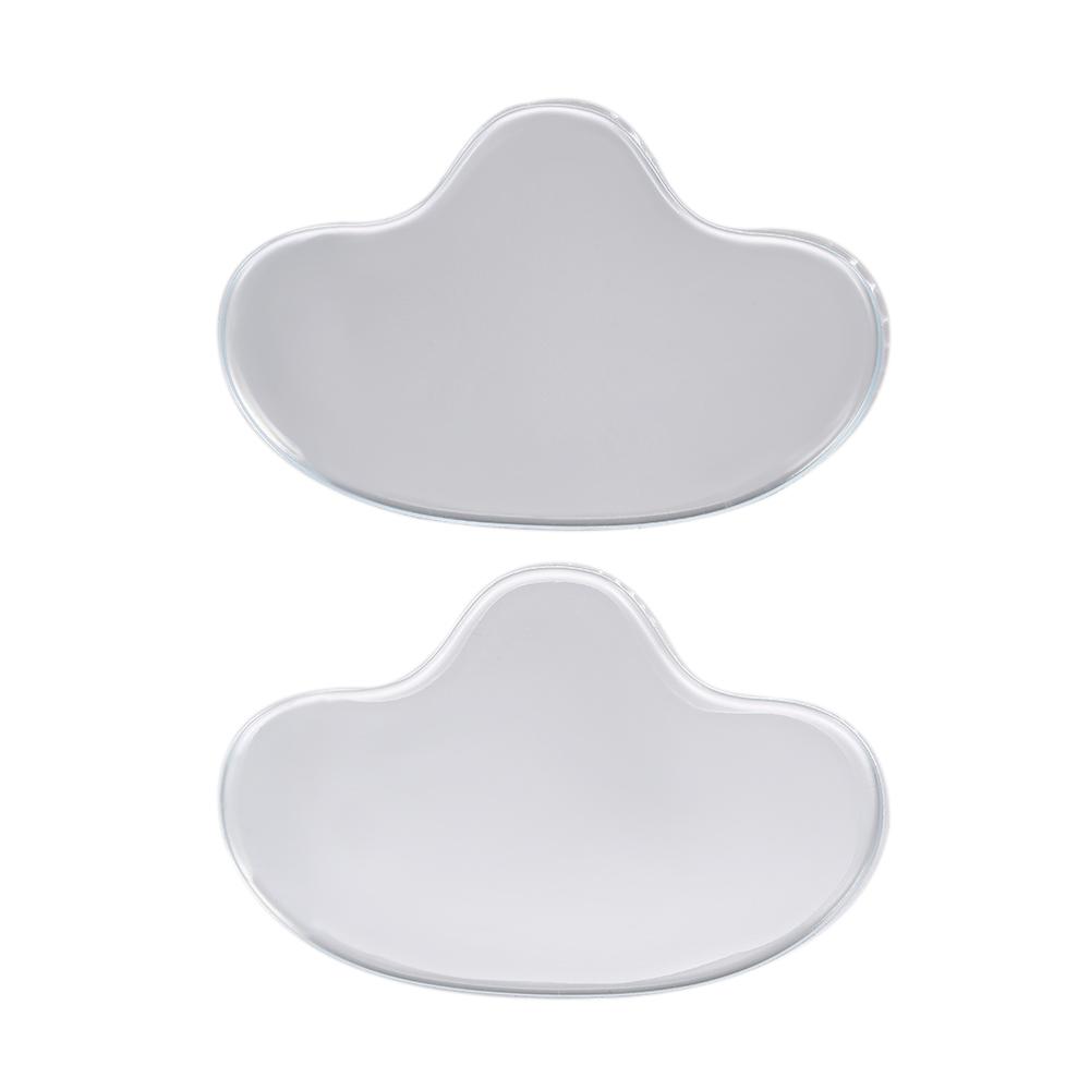 Đệm dán chống nhăn cho mắt bằng silicone cấp y tế, trong suốt, tái sử dụng