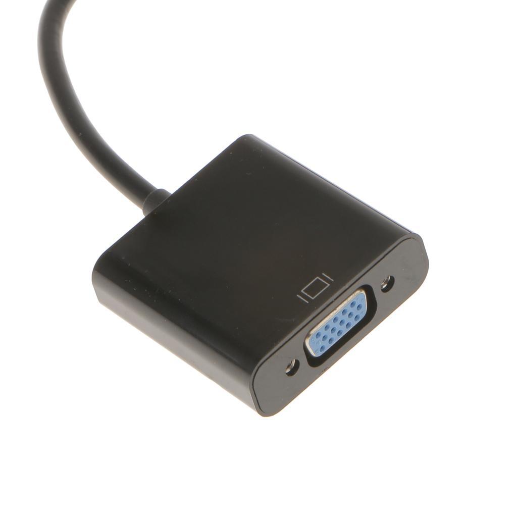 1080P DVI-D 24+1 to VGA HDTV Monitor Cable Adapter Converter for PC Display