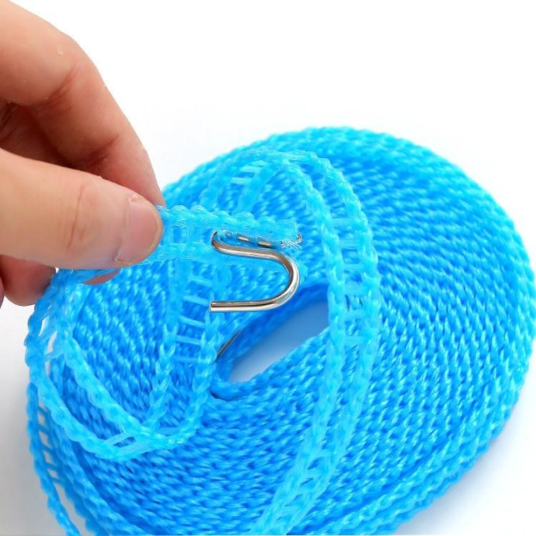 Dây Phơi Quần Áo Thông Minh Có Móc Treo Đồ Chống Trôi Quần Áo Hiệu Quả