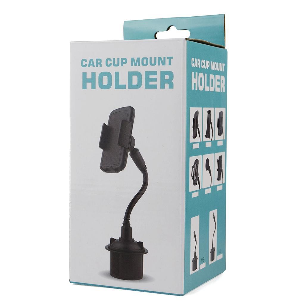 New Universal Adjustable Car Mount Gooseneck Cup Holder Cradle for Cell Phone