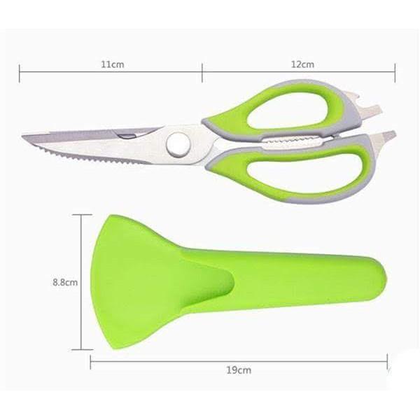 Kéo cắt gà đa năng 6in1