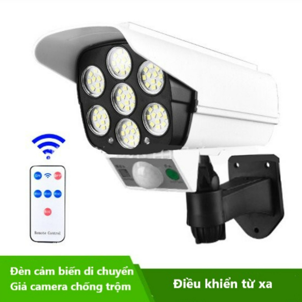 Đèn COB Cảm Biến Di Chuyển Thông Minh - Giả Camera Chống Trộm - Sử Dụng Năng Lượng Mặt trời - Chống Thấm Nước