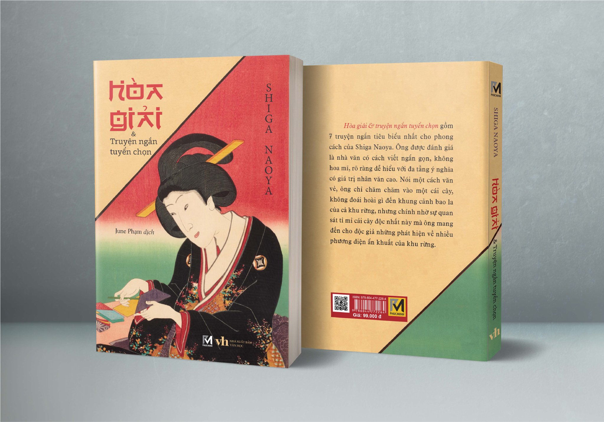 Sách - HÒA GIẢI &amp; TRUYỆN NGẮN TUYỂN CHỌN - Truyện  Ngắn Văn Học Nhật Bản - Phúc Minh Books