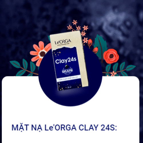 Mặt nạ đất sét - Le'Orga CLAY24s 30ml