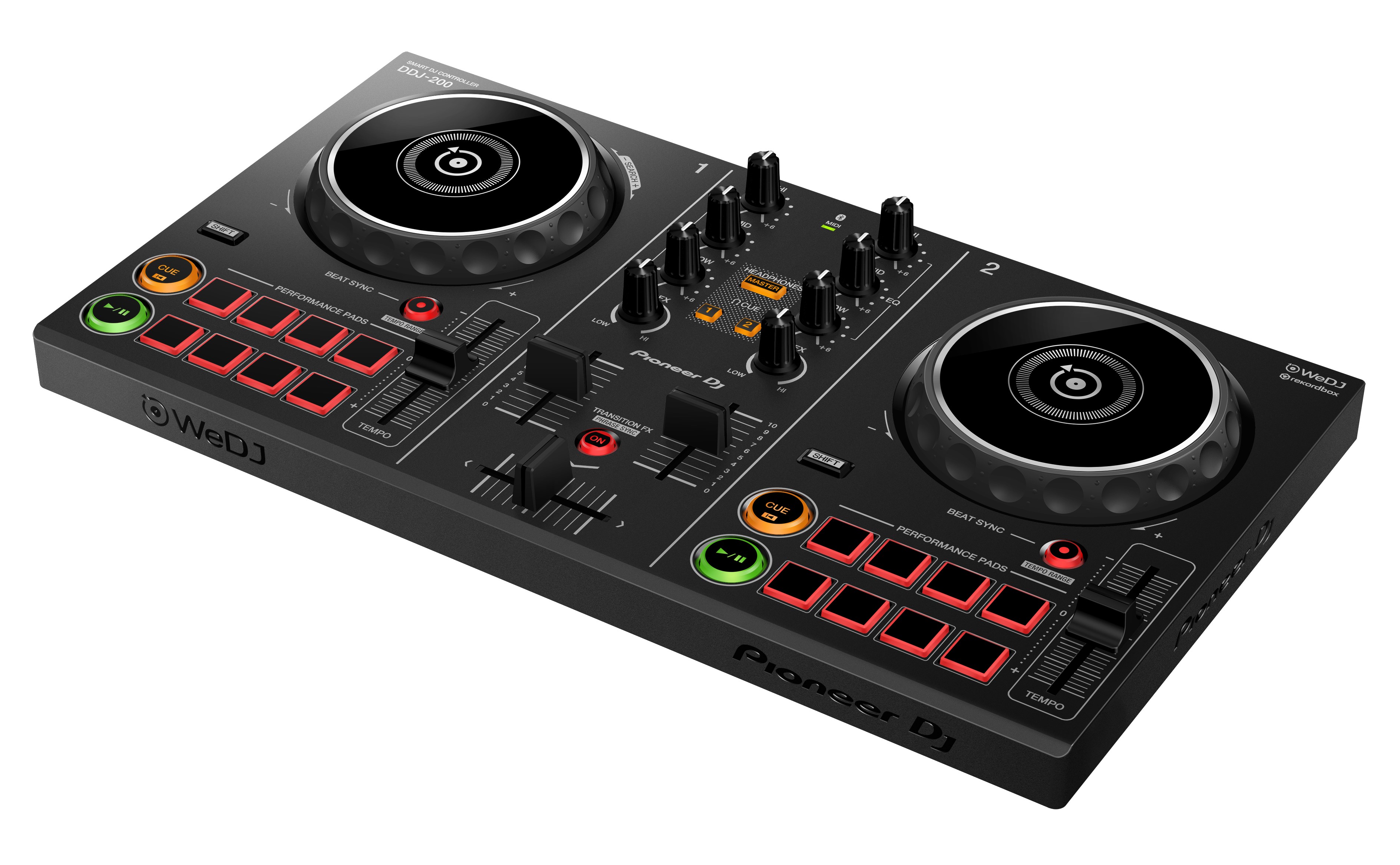 Bàn DJ Controller DDJ-200 (Pioneer DJ) - Hàng Chính Hãng