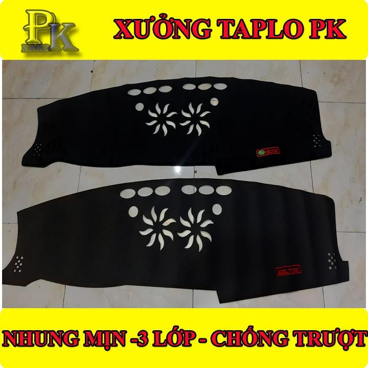 THẢM TAPLO NHUNG XE KIA SELTOS – CHỐNG TRƯỢT – CHỐNG NÓNG HIỆU QUẢ - CHUẨN FORM