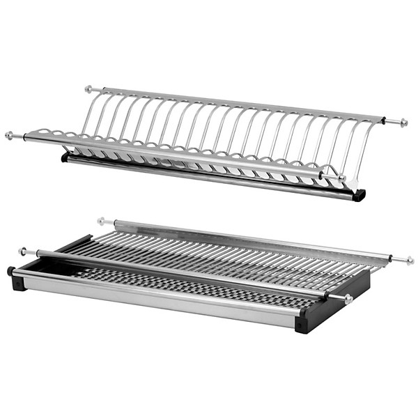 Giá úp bát đĩa inox KUBV - chữ V