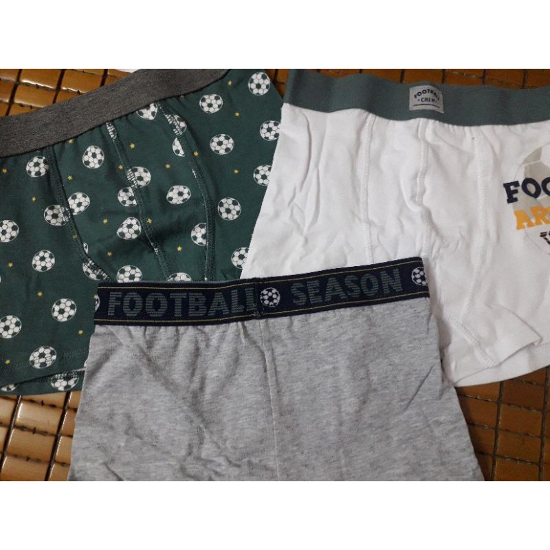 Set 3c sịp đùi boxer cho bé trai 5-10 tuổi
