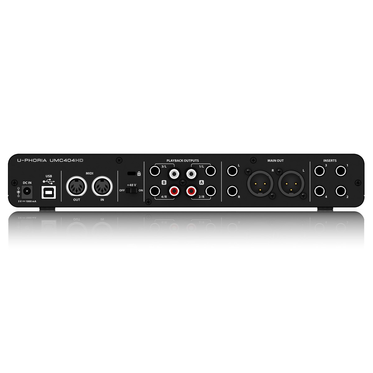 Behringer U-PHORIA UMC404HD Audio Interface - Hàng Chính Hãng